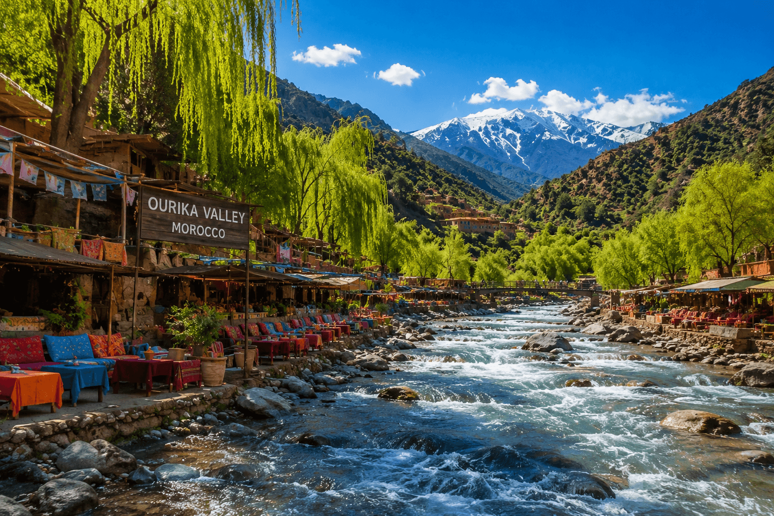 Marrakech to Ourika Valley Day Trip